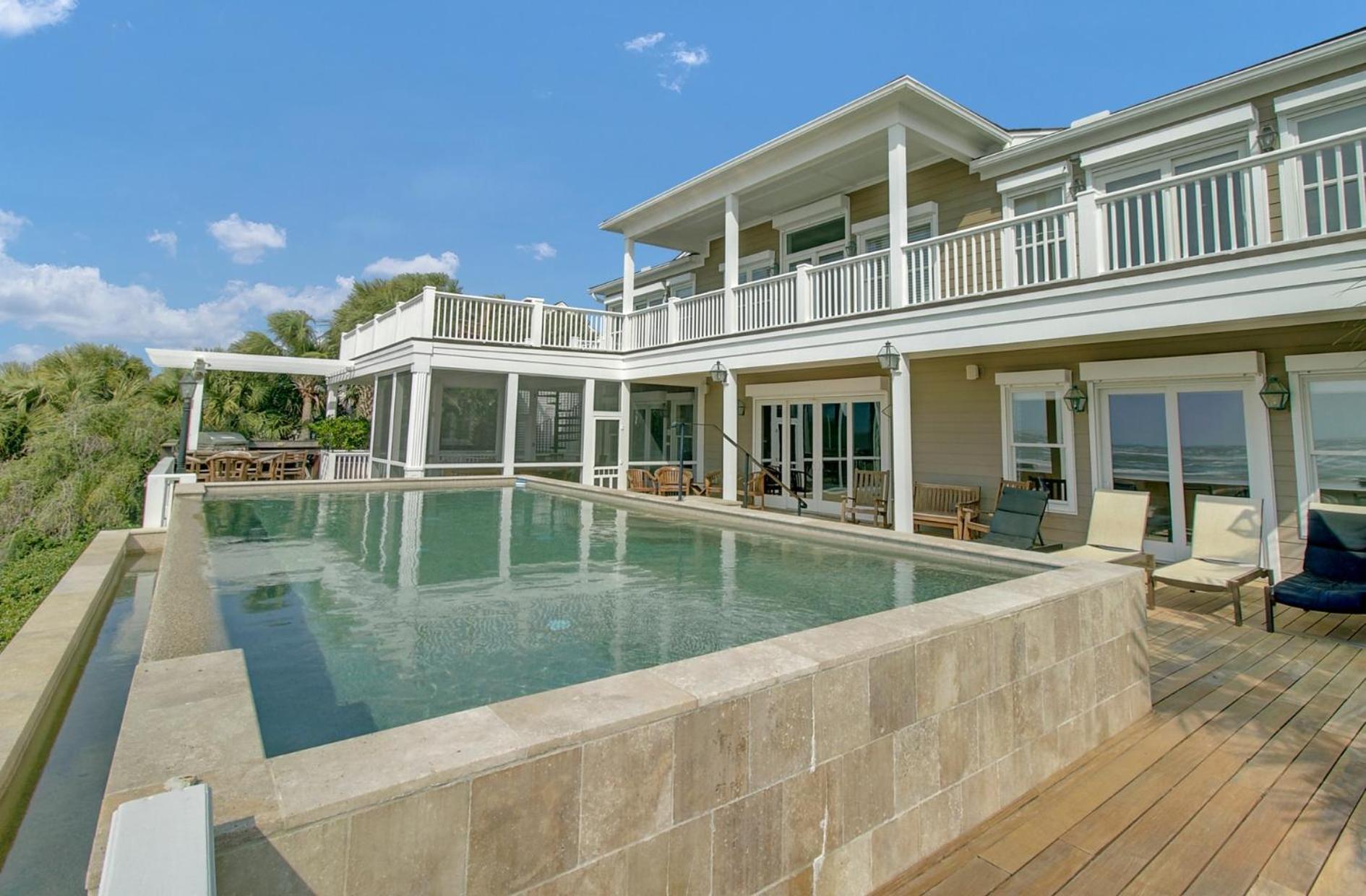 114 Ocean Boulevard By Avantstay Beachfront Putting Green Volleyball Court Infinity Pool ซัลลิแวนส์ไอส์แลนด์ ภายนอก รูปภาพ